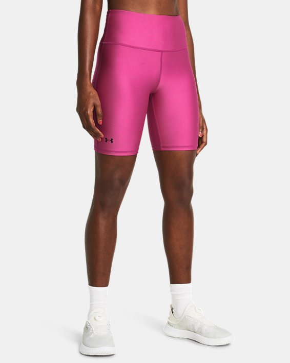 Pantalón corto HeatGear® Bike para mujer, Pink, pdpMainDesktop image number 0